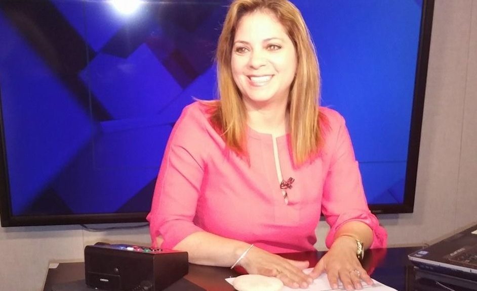 Karen DeSoto on air NBC News desk